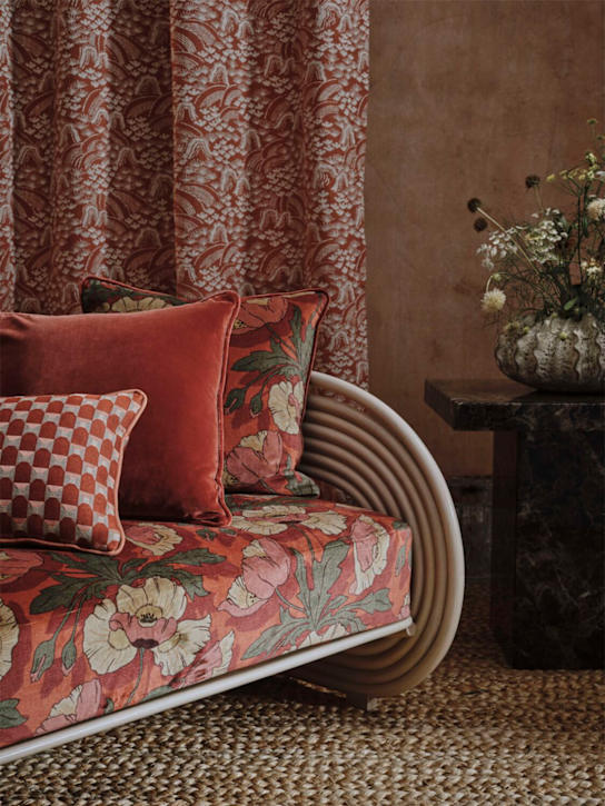 Liberty: Cuscino Butterfield in velluto - Rosso - ecraft_1 | Luisa Via Roma