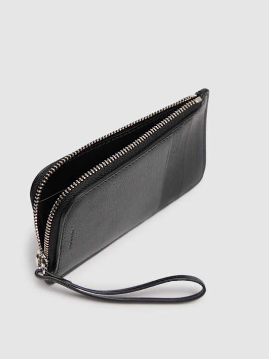 The Row: Zipped leather wallet - women_1 | Luisa Via Roma