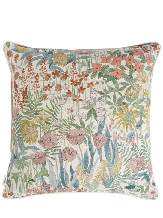 Liberty: Faria Flowers Line cushion - ecraft_0 | Luisa Via Roma