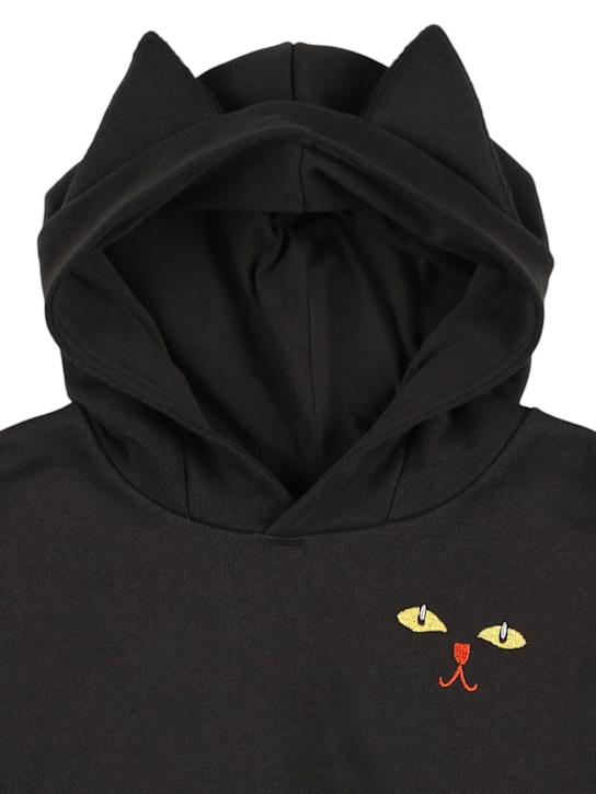 Mini Rodini: オーガニックコットンフーディー - kids-girls_1 | Luisa Via Roma