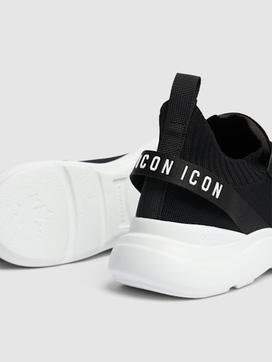 Dsquared2: Icon Fly logo sneakers - men_3 | Luisa Via Roma