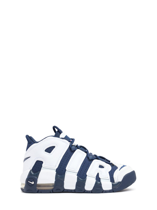 Nike: Air More Uptempo sneakers - White/Midnight - kids-boys_0 | Luisa Via Roma