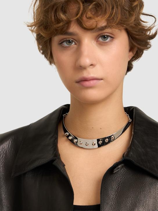 Dsquared2: Gothic Studs choker - women_1 | Luisa Via Roma