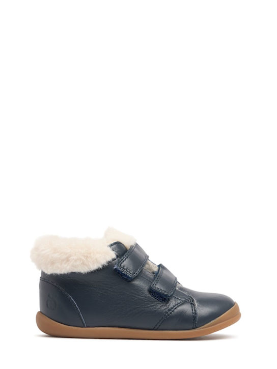 Pom D'api: Sneakers con strap Flex Up Easy Fur - kids-girls_0 | Luisa Via Roma