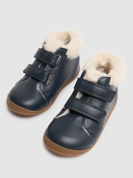 Pom D'api: Sneakers con strap Flex Up Easy Fur - kids-girls_1 | Luisa Via Roma