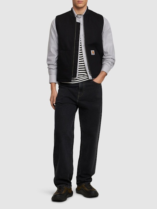 Carhartt WIP: Aaron Smith denim jeans - men_1 | Luisa Via Roma