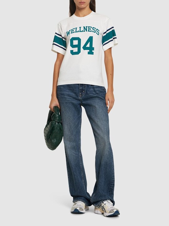 Sporty & Rich: Wellness 94 Rugby t-shirt - women_1 | Luisa Via Roma