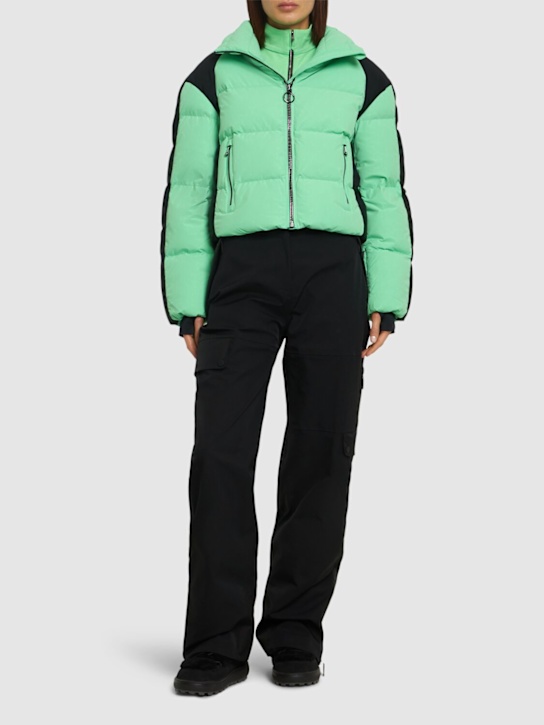 Fusalp: Navy down ski jacket - women_1 | Luisa Via Roma