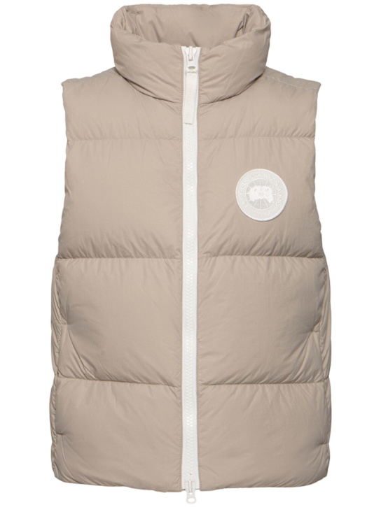 Canada Goose: Lawrence nylon down vest - men_0 | Luisa Via Roma