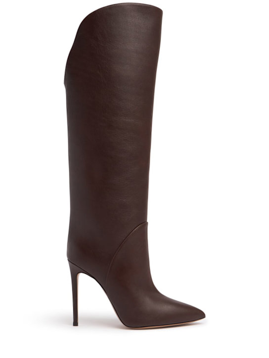 Paris Texas: 105mm Gaia leather boots - women_0 | Luisa Via Roma