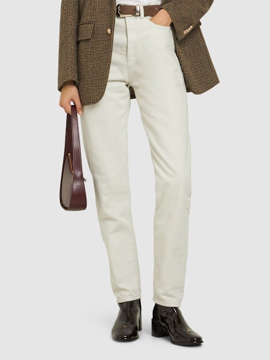 Tory Burch: 55mm Cap-Toe patent leather ankle boots - women_1 | Luisa Via Roma