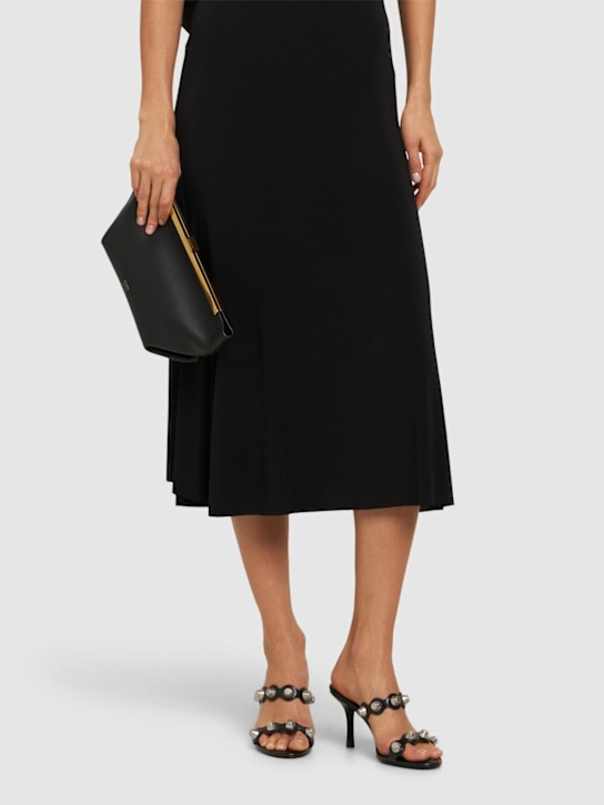 Alexander Wang: 85mm Riot leather sandals - women_1 | Luisa Via Roma