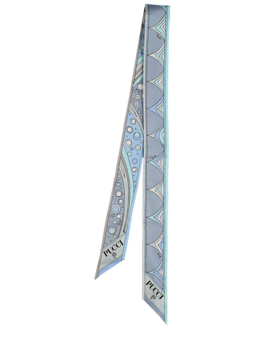 Pucci: Silk twill bandeau scarf - women_0 | Luisa Via Roma