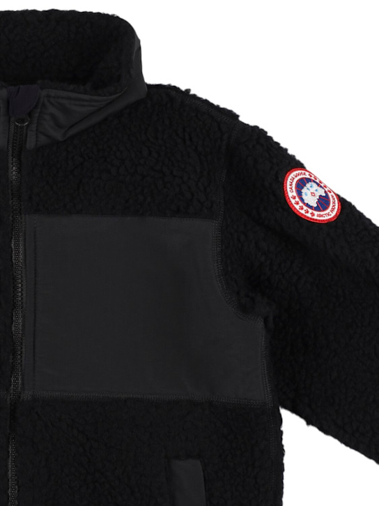 Canada Goose: ウールブレンドジャケット - kids-girls_1 | Luisa Via Roma