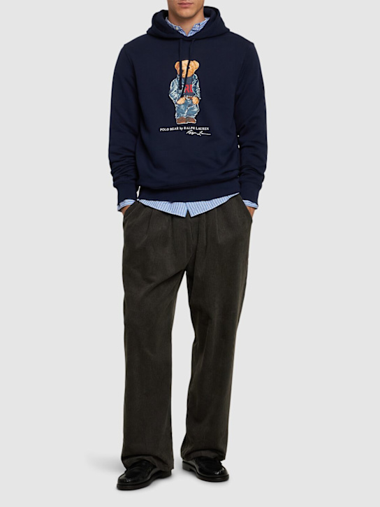 Polo Ralph Lauren: Kapuzensweatshirt aus Fleece - men_1 | Luisa Via Roma