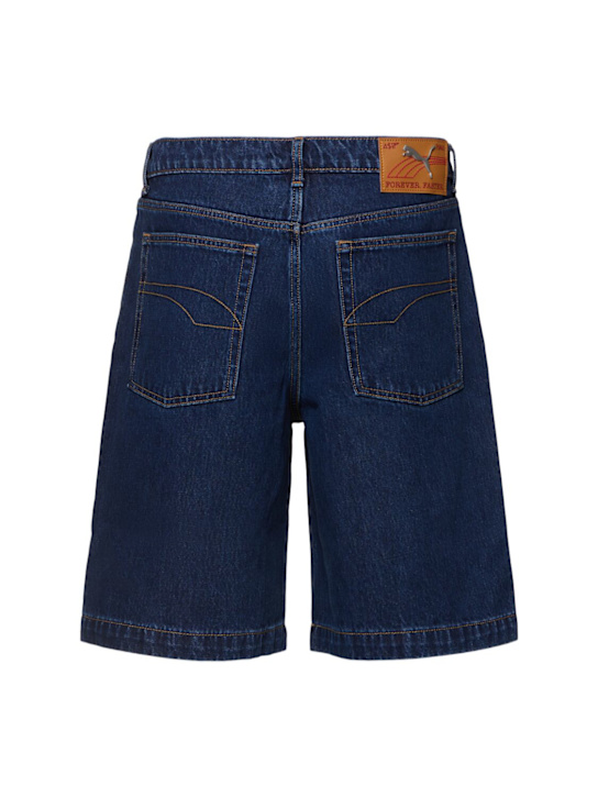 PUMA: A$AP Rocky denim shorts - men_4 | Luisa Via Roma