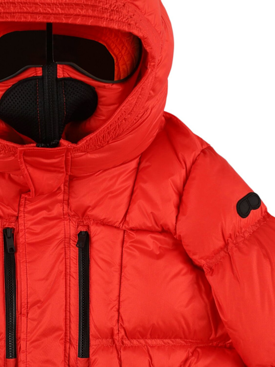 Ai Riders: Water repellent nylon down jacket - Red - kids-boys_1 | Luisa Via Roma