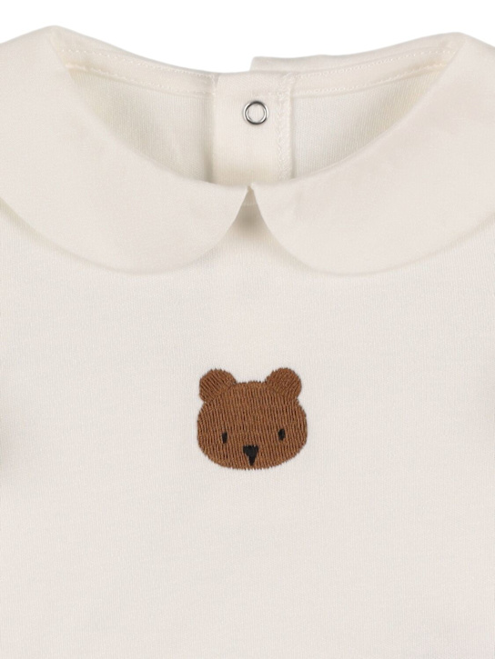 Donsje: Body in cotone organico stampato - kids-girls_1 | Luisa Via Roma