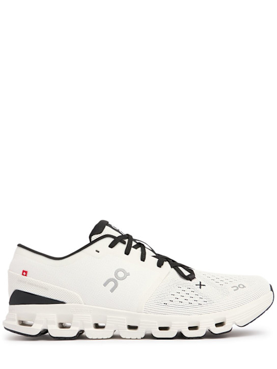 On: Cloud X 4 sneakers - Ivory/Black - men_0 | Luisa Via Roma