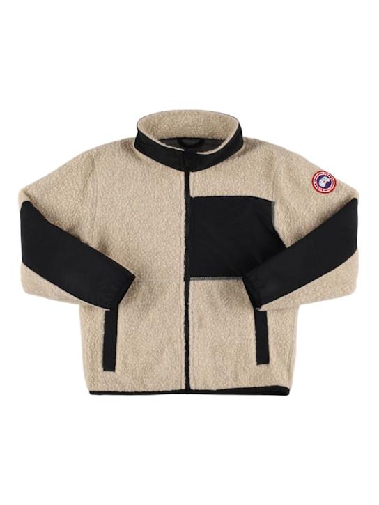 Canada Goose: ウールブレンドジャケット - kids-boys_0 | Luisa Via Roma