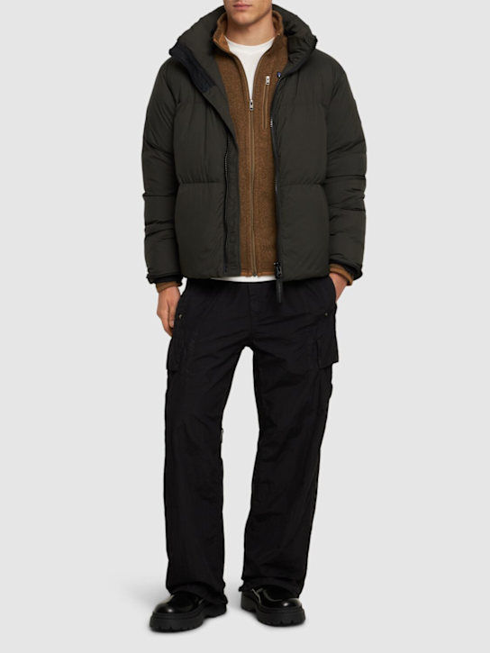 Canada Goose: Lawrence nylon down jacket - men_1 | Luisa Via Roma