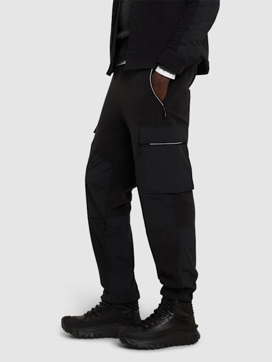 Moncler: Trailgrip GTX leather lace-up boots - men_1 | Luisa Via Roma