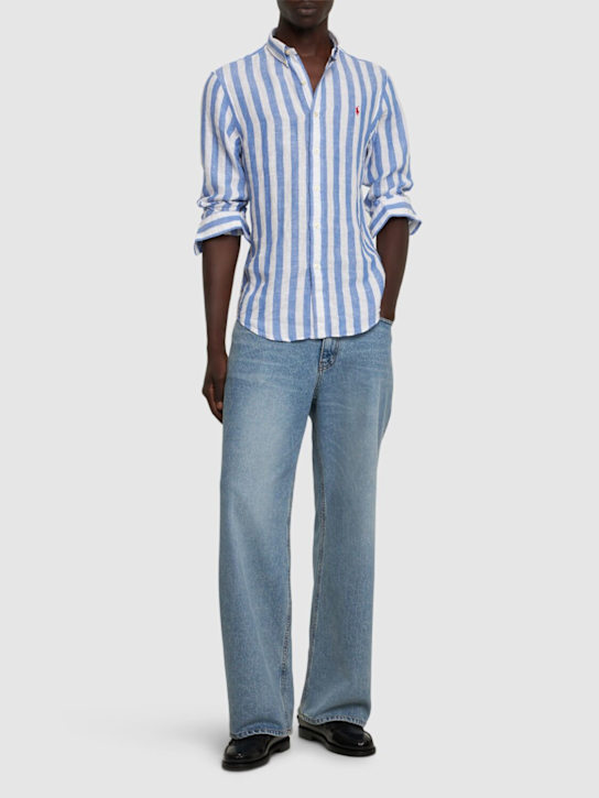 Polo Ralph Lauren: Camicia in lino - men_1 | Luisa Via Roma