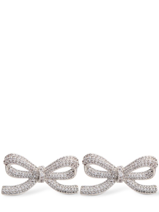 Self-portrait: クリスタルリボンスタッドピアス - women_0 | Luisa Via Roma