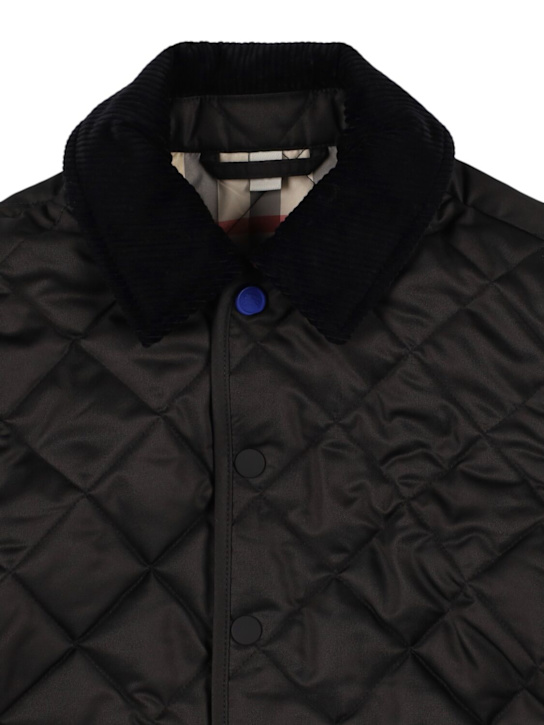 Burberry: Giacca in poly trapuntato - kids-girls_1 | Luisa Via Roma