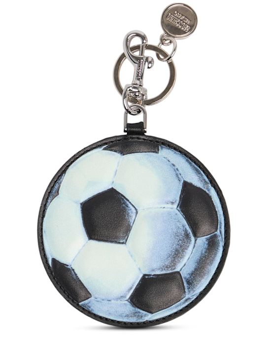 Moschino: Soccer ball keychain - men_0 | Luisa Via Roma