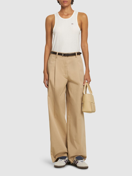 adidas Originals: Clot リブタンクトップ - women_1 | Luisa Via Roma