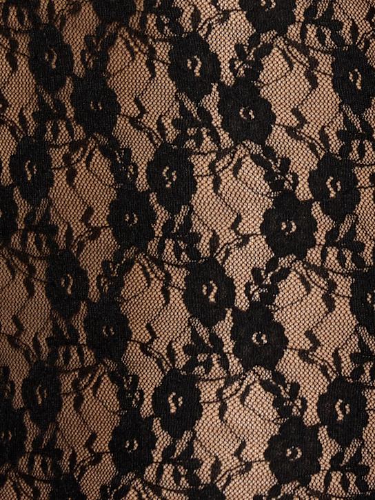 Self-portrait: C.Kane cut out lace maxi dress - Black - women_3 | Luisa Via Roma