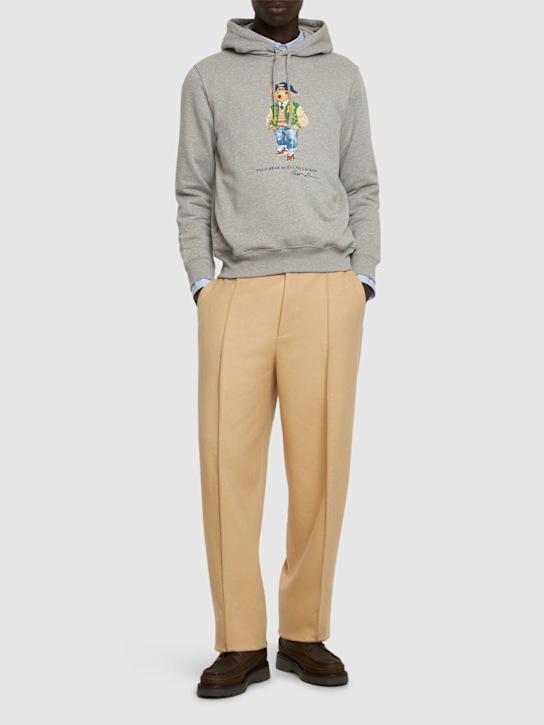 Polo Ralph Lauren: Kapuzensweatshirt aus Fleece - men_1 | Luisa Via Roma