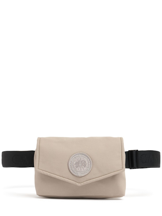 Canada Goose: Mini nylon belt bag - women_0 | Luisa Via Roma