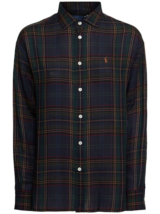 Polo Ralph Lauren: Camisa de algodón - women_0 | Luisa Via Roma