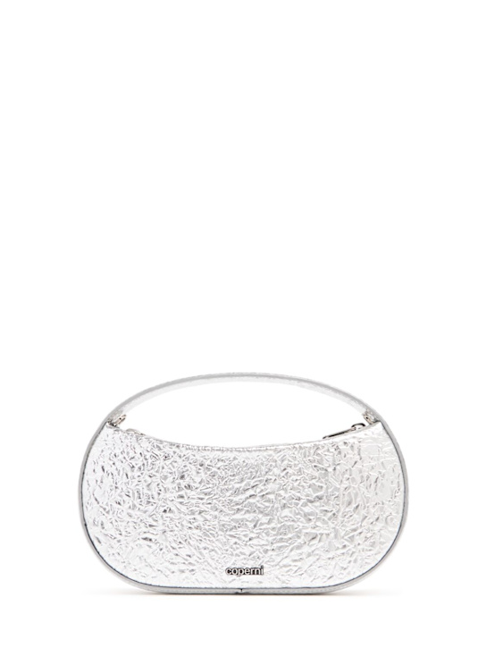 Coperni: Small Swipe Sound foiled leather bag - women_0 | Luisa Via Roma