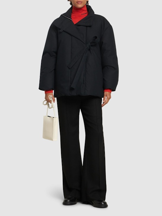 Jil Sander: Boxy down jacket - women_1 | Luisa Via Roma