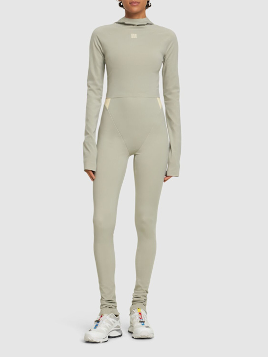 adidas Originals: Fear Of God scuba hoodie - women_1 | Luisa Via Roma