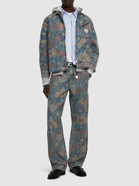 Roy Roger's: Short jacquard work jacket - men_1 | Luisa Via Roma