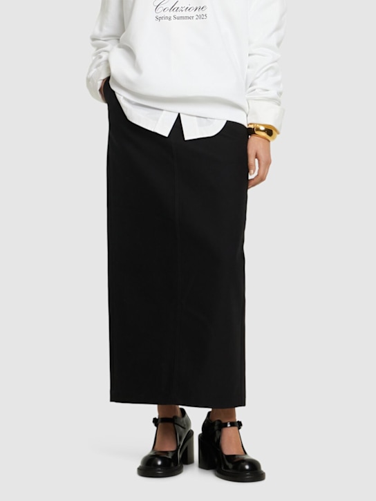 Moschino: 80mm Leather Mary Jane pumps - women_1 | Luisa Via Roma