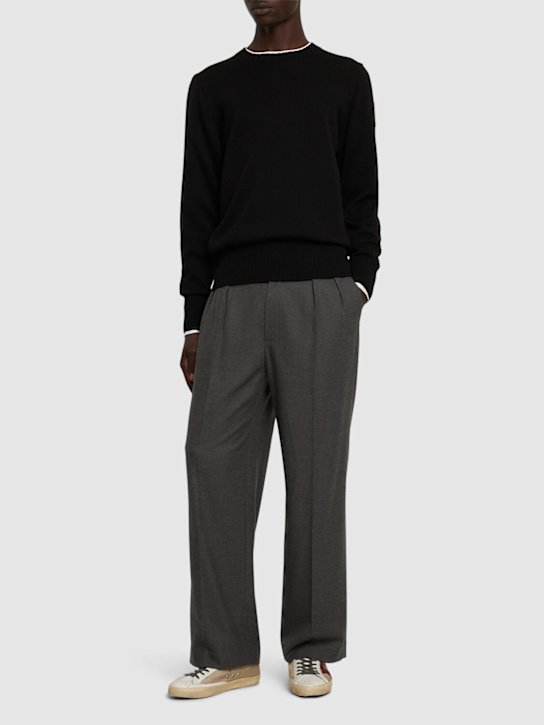 Canada Goose: Rosseau crewneck knit sweater - men_1 | Luisa Via Roma