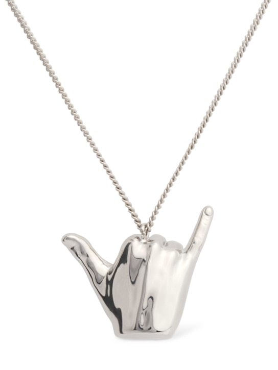 Y/PROJECT: Mini Shaka pendant necklace - women_0 | Luisa Via Roma