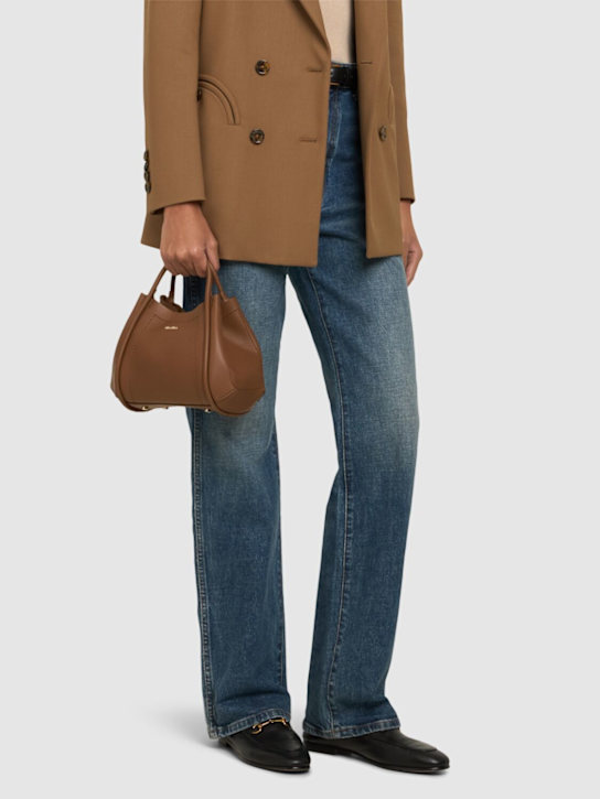 Max Mara: XS Marin leather top handle bag - women_1 | Luisa Via Roma