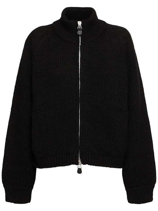 Our Legacy: Ultra wool zip sweater - women_0 | Luisa Via Roma