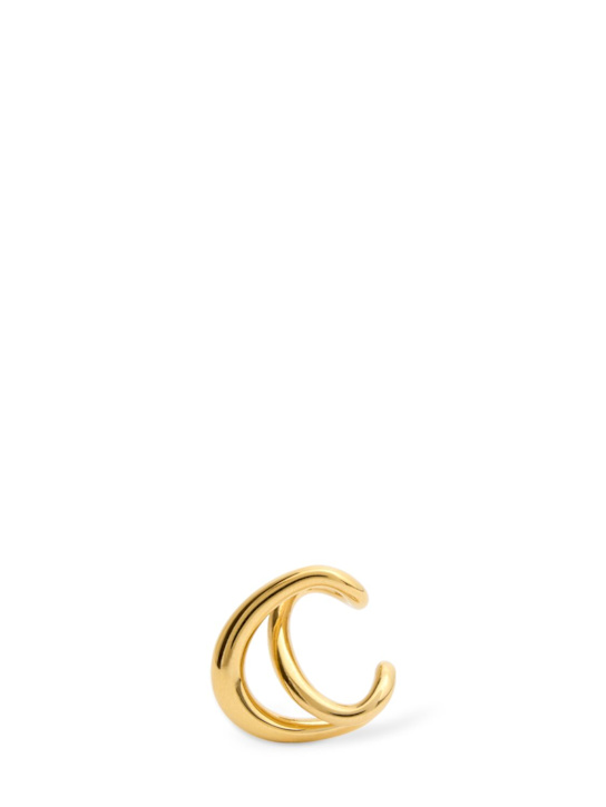 Charlotte Chesnais: Initial mono ear cuff - women_0 | Luisa Via Roma