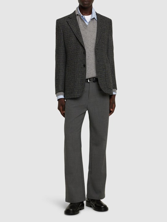 SUNFLOWER: Tweed wool blazer - men_1 | Luisa Via Roma