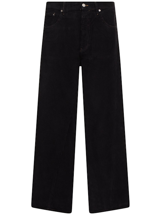 SUNFLOWER: Wide Twist corduroy pants - men_0 | Luisa Via Roma