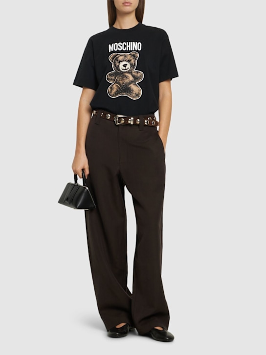 Logo printed cotton jersey t-shirt - Thumbnail 2