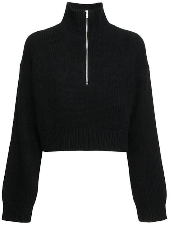Nanushka: Sonore wool knit turtleneck sweater - women_0 | Luisa Via Roma