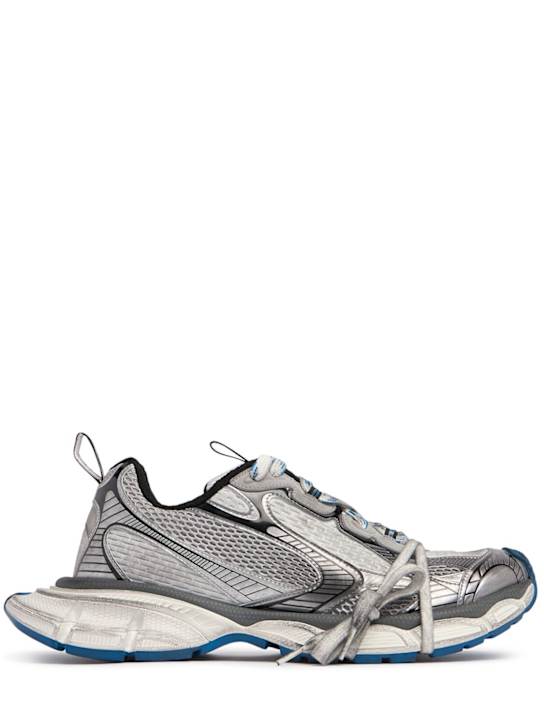 Balenciaga: 3XL运动鞋 - Grey/White/Blue - men_0 | Luisa Via Roma